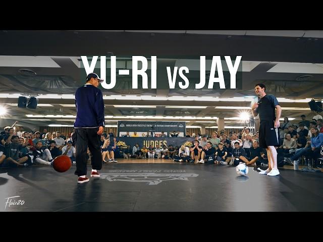 Yuri Kamalio vs Jay Hennicke | Top 16 | Super Ball World Freestyle Football Championship 2024