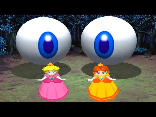 Mario Party Series Minigames but it's Peach vs Daisy