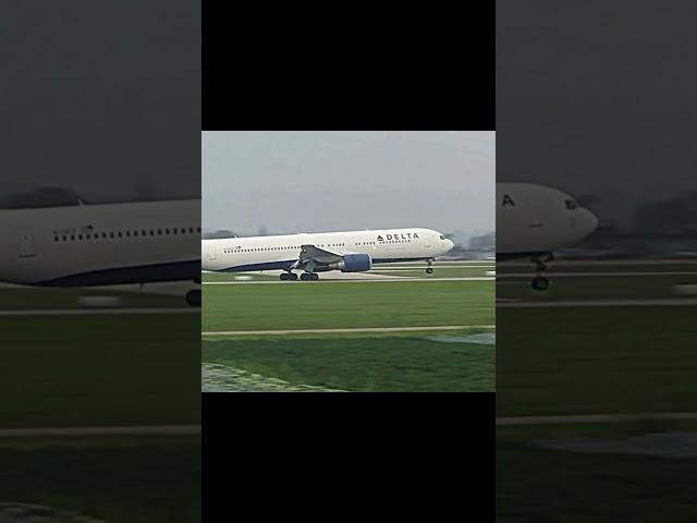 DELTA 767-300, Landung in Stuttgart