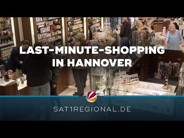 Last-Minute-Shopping in Hannover