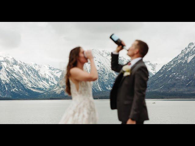 Mack + Jordan | Elopement in Jackson Hole, Wyoming