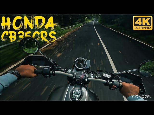 Honda CB 350 RS | Pure Sound | POV |Forest Road [4K] | Chill Ride | Part-2 | Kerala