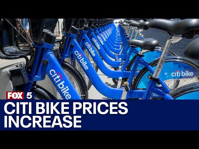 Citi Bike price increases