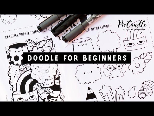 Doodle for Beginners | Draw with Me Step-by-Step