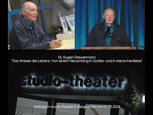 Drewermann: Wasser des Lebens. Grimms Märchen tiefenpsychologisch & gesellschaftskritisch. 1.10.24