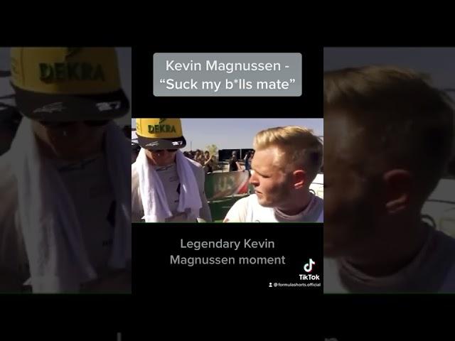 When Magnussen told Hulkenberg to "suck my b*lls..."