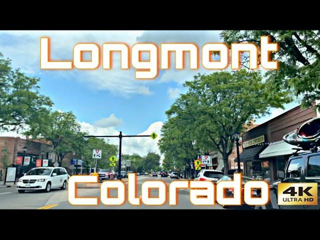 Longmont, Colorado - City Bordering The Rocky Mountains