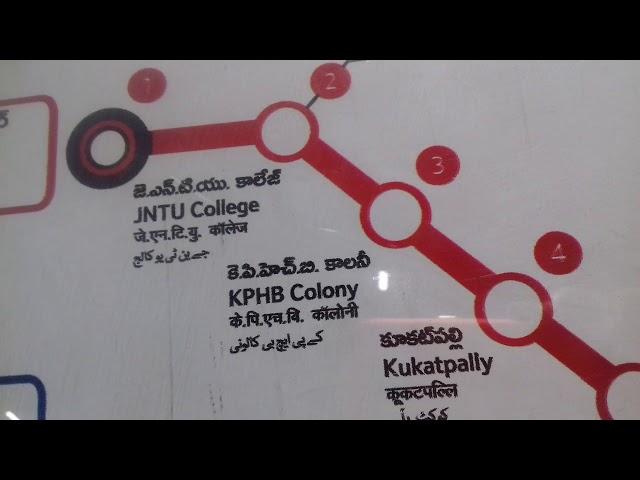 || Hyderabad Metro Train  Route  Map || Network  Map ||