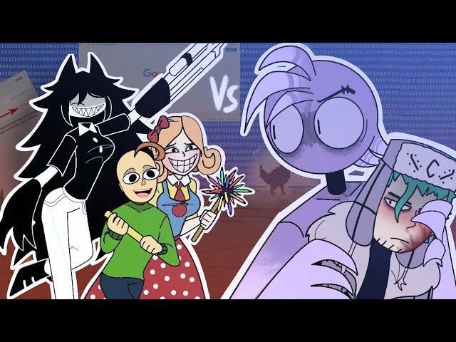 Protection from infection // Universe of teachers Animation ( RAINBOW FRIENDS Violet ) series part 6