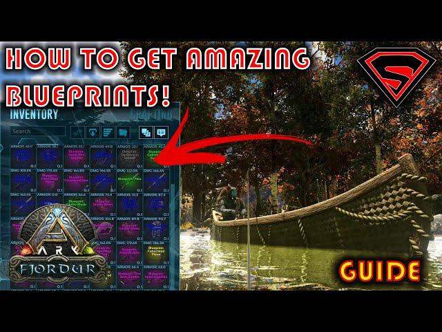 ARK FJORDUR HOW TO GET AMAZING BLUEPRINTS [HOW TO FARM BLUEPRINTS ON ARK FJORDUR]