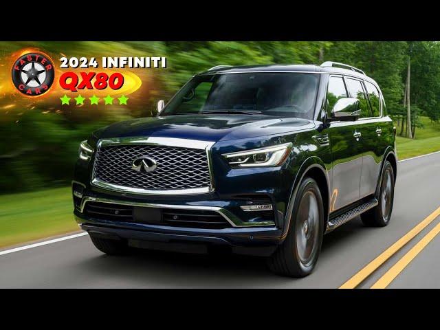 What's Inside the 2024 INFINITI QX80? A Closer Look at Opulence!