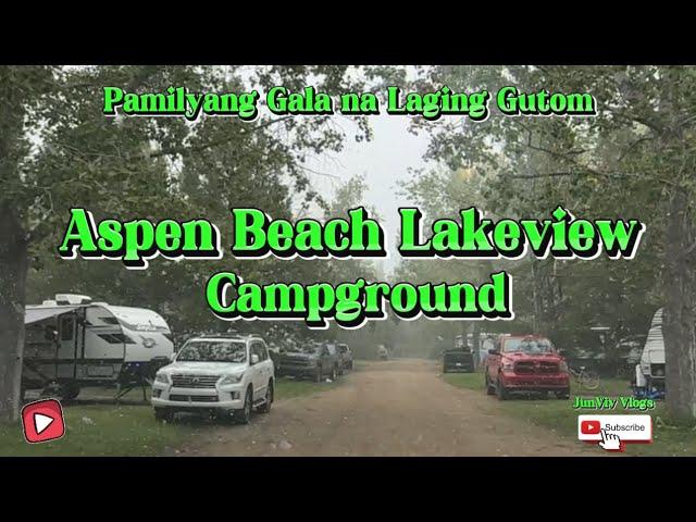 Aspen Beach Lakeview Campground | Gull Lake | Alberta Canada 