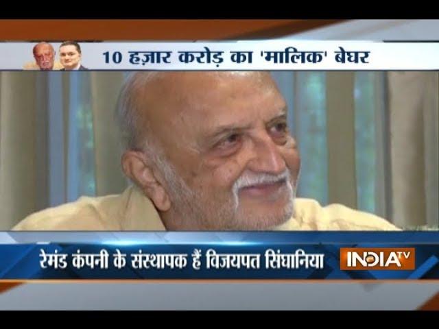 Ex-Raymond tycoon Vijaypath Singhania stands against son Gautam over property dispute