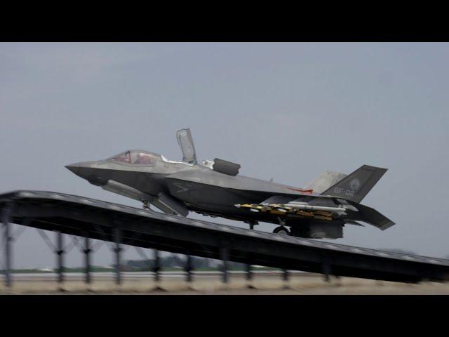 F-35B Ski Jump Testing