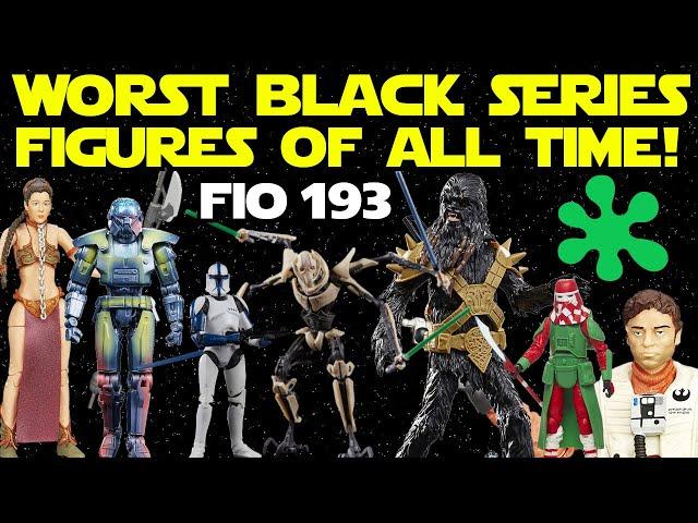 The WORST Black Series Figures of All Time!!! - Figure It Out Ep. 193