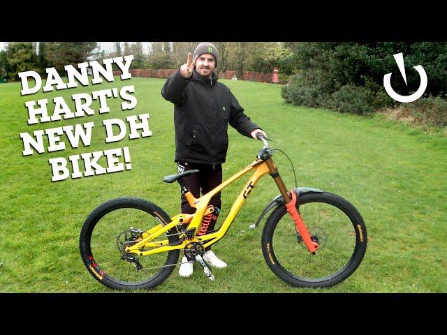 Danny Hart's New GT Fury Downhill Bike for the 2024 World Cup Season