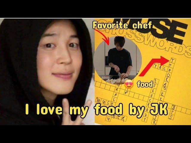 Jimin loves when Jungkook cooks for him