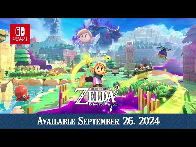 New Legend of Zelda Game - Where you Play as Princess Zelda!! (Echoes of Wisdom Teaser Trailer)