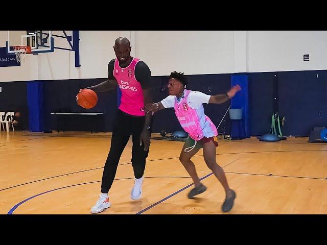 iShowSpeed vs Tacko Fall 1v1 Basketball