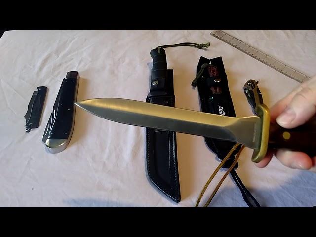 JBO Bushcraft 3 knife challenge tag video