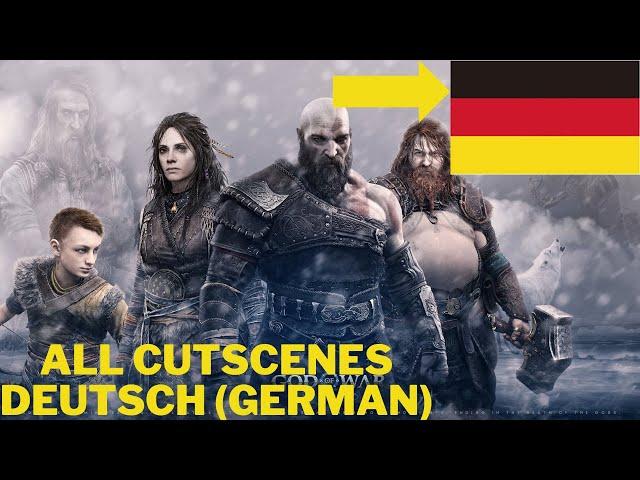 God Of War Ragnarök | All Cutscenes Ganzer Film Deutsch (German Cinematic) 4K UHD