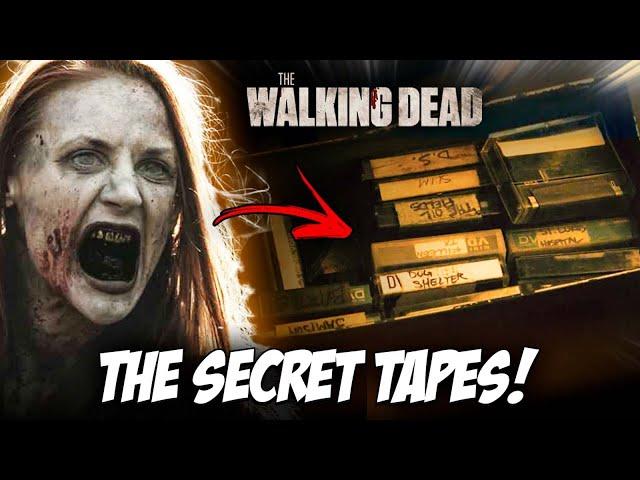 The SECRET TAPES from the BEGINNING of THE WALKING DEAD ZOMBIE OUTBREAK!