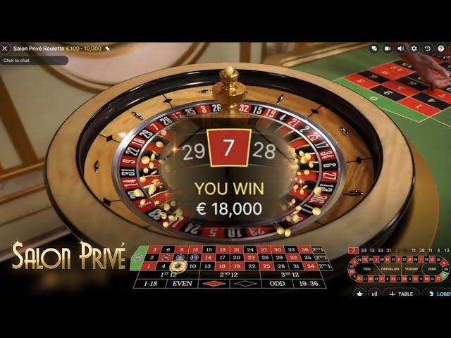 25.000€ vs Live Roulette !