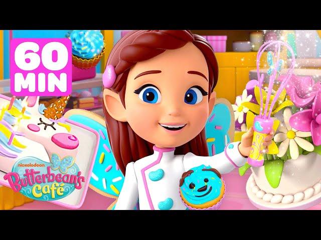 Butterbean Bakes Magical Cakes & Tasty Treats! w/ Cricket | 1 Hour Compilation | Shimmer and Shine