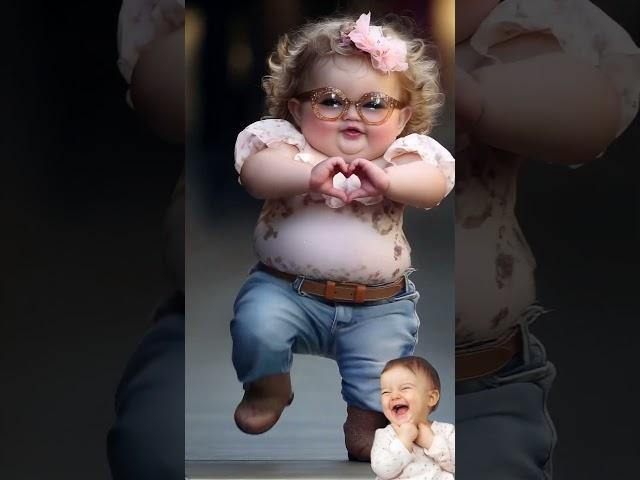 When You Laugh at Your Friend’s Dance Moves #cutebaby #adorablekids #cutekids #fannyvideo #babydance