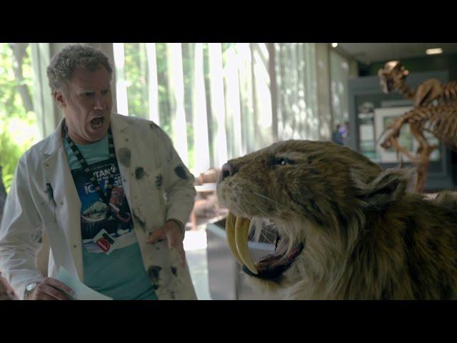 Dr. Will Ferrell Speaks Saber-tooth #HowDoYouMuseum