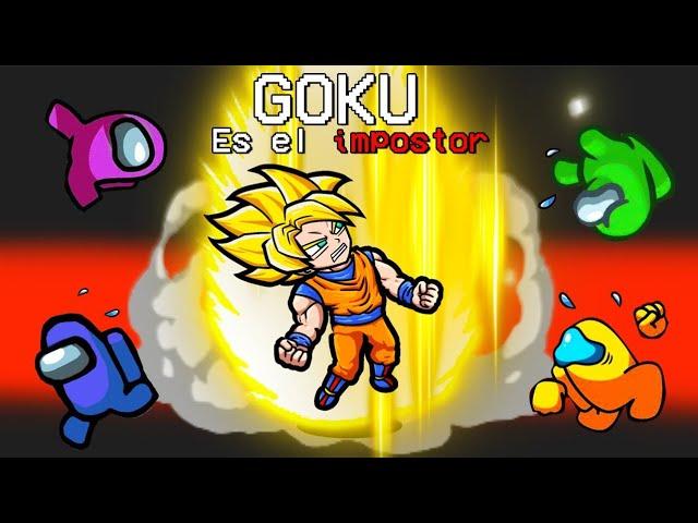 Desbloqueo GOKU IMPOSTOR de DRAGON BALL en AMONG US 