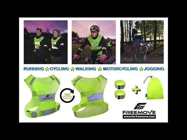 FREEMOVE No.1 Reflective Vest on USA & Canada ( 5.970 Reviews)