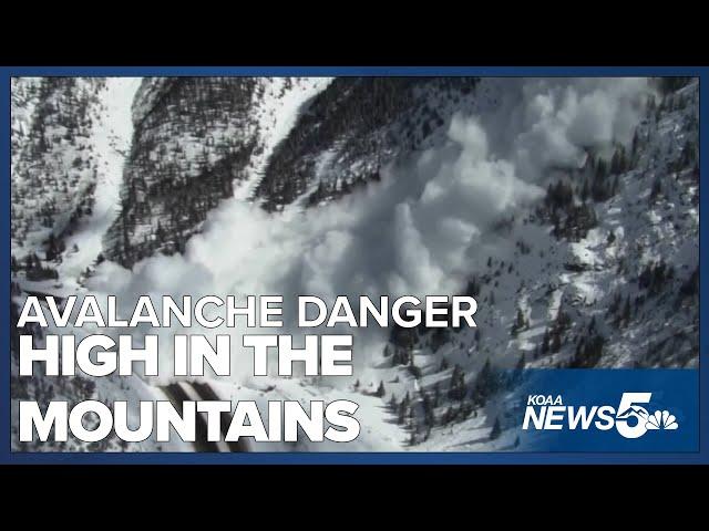 Avalanche risk significantly higher this week after mountain snow