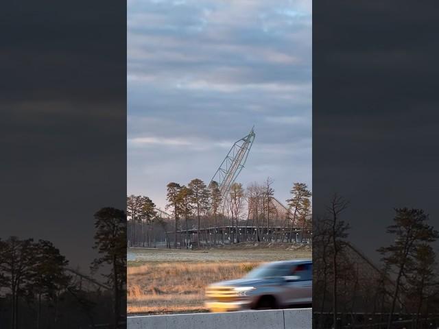 The Death of Kingda Ka | Worlds Tallest Coaster Implosion