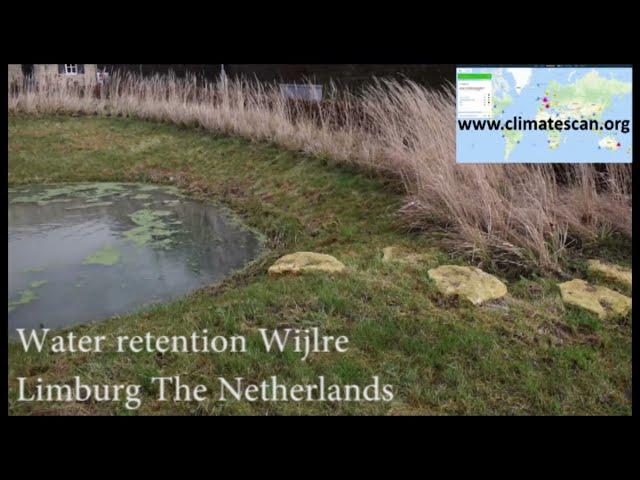 Water retention Wijlre Limburg The Netherlands