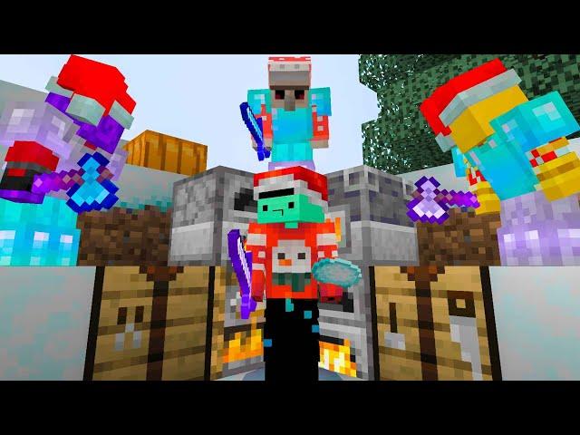 Minecraft Speedrunner VS 3 Hunters FINALE REMATCH