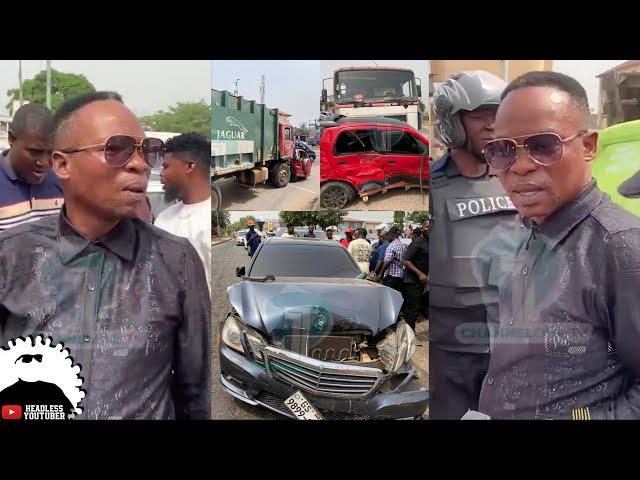 KARMA? Bishop Salifu Amoako Involved in an Accident. Ghanaians React