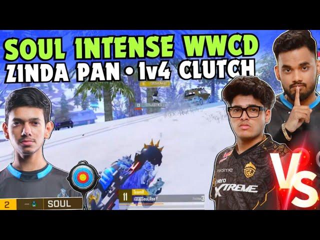 iQOOSoul Intense WWCD  SouL Domination in Skyesports  SOUL vs GODL  Zinda Pan  Team SouL 