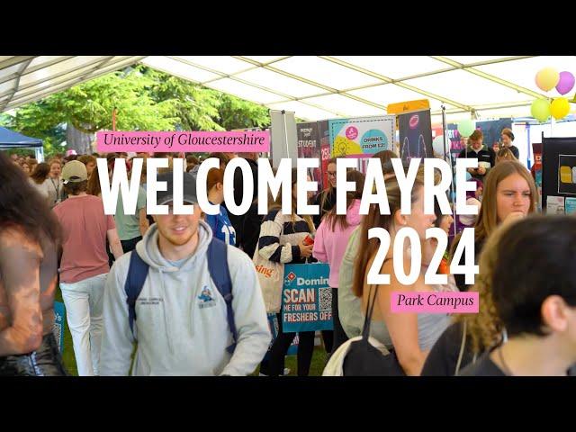 Welcome Fayre 2024 │ University of Gloucestershire