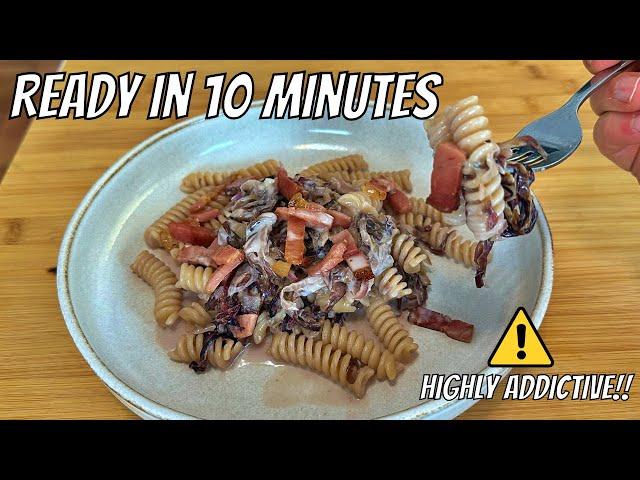 I DISCOVERED the Quickest Radicchio Pasta Recipe Ever!