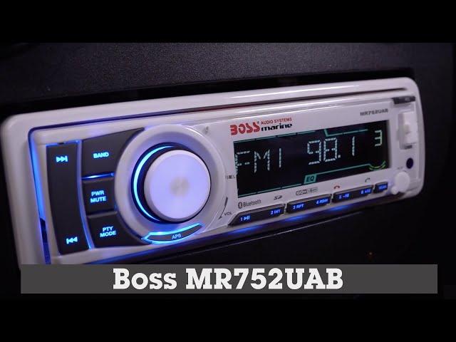 Boss MR752UAB Display and Controls Demo | Crutchfield Video