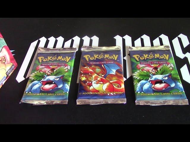 3 Booster Pokémon Base set opening! Openboosters! Enjoy!