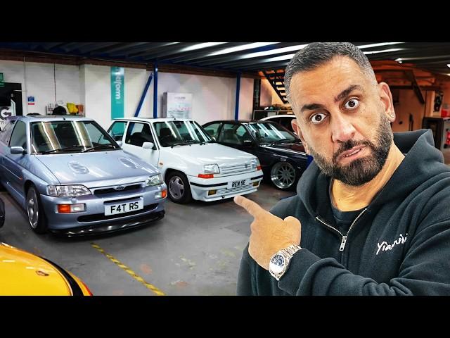 Exposing A Secret UK Retro Car Garage!