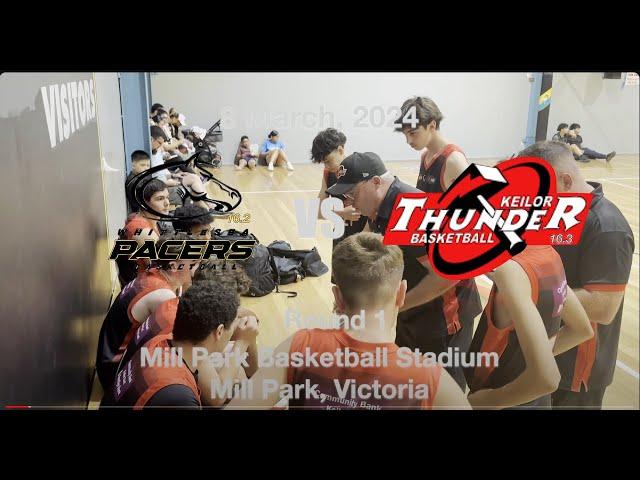 20240308 Thunder 16 3 v Whittlesea Pacers 16 2
