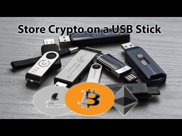 How to make a 3$ usb drive into a secure crypto wallet