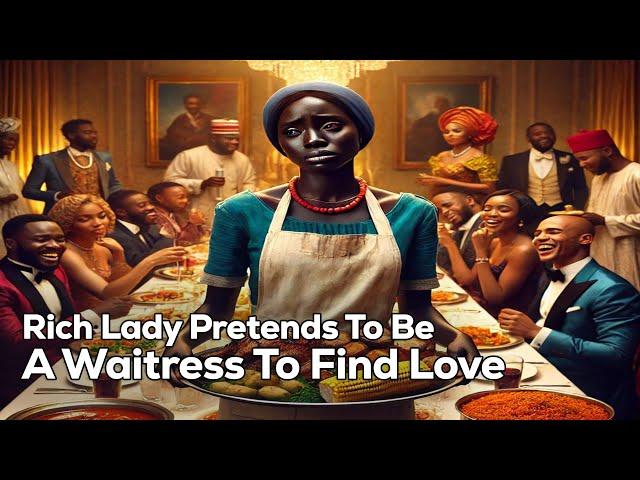 Rich Business Woman PRETENDS To Be A POOR Waitress To Find TRUE Love #movie #storytime #tales