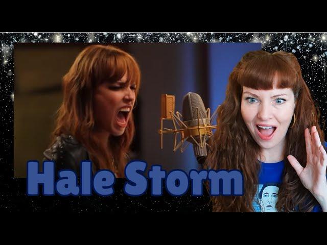 Redhead Reaction to Halestorm - "Empire State Of Mind" (Jay-Z cover) captured in The Live Room