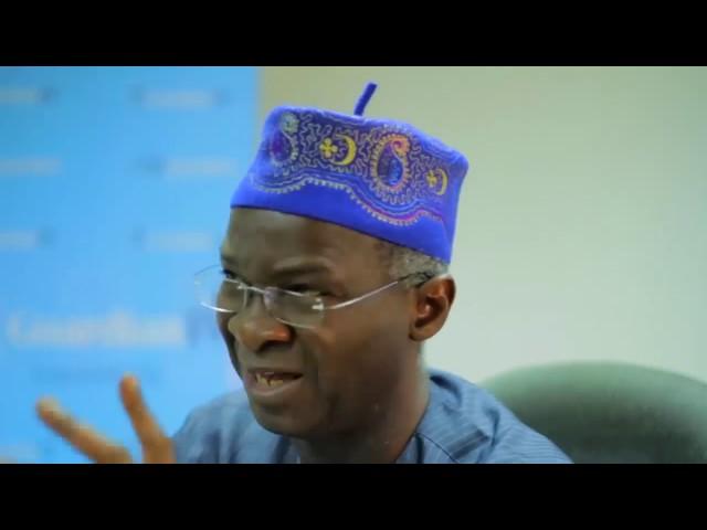 The Guardian Nigeria: Exclusive interview with Babatunde Fashola, SAN