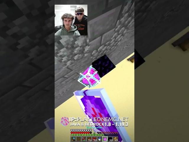 Daquavis with the clutch on Wildkits! #minecraft #smp #minecraftshorts #minecraftmemes #minehut