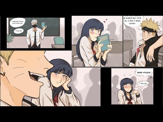 Naruto and Hinata | High School Crush (Comic English Dub)